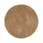 Round shaggy rug - Yves Gold
