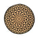 Round Jute Rug - Henna Maya Natural