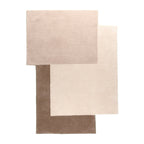 Wool Abstract Rug – Jules Creme/Taupe