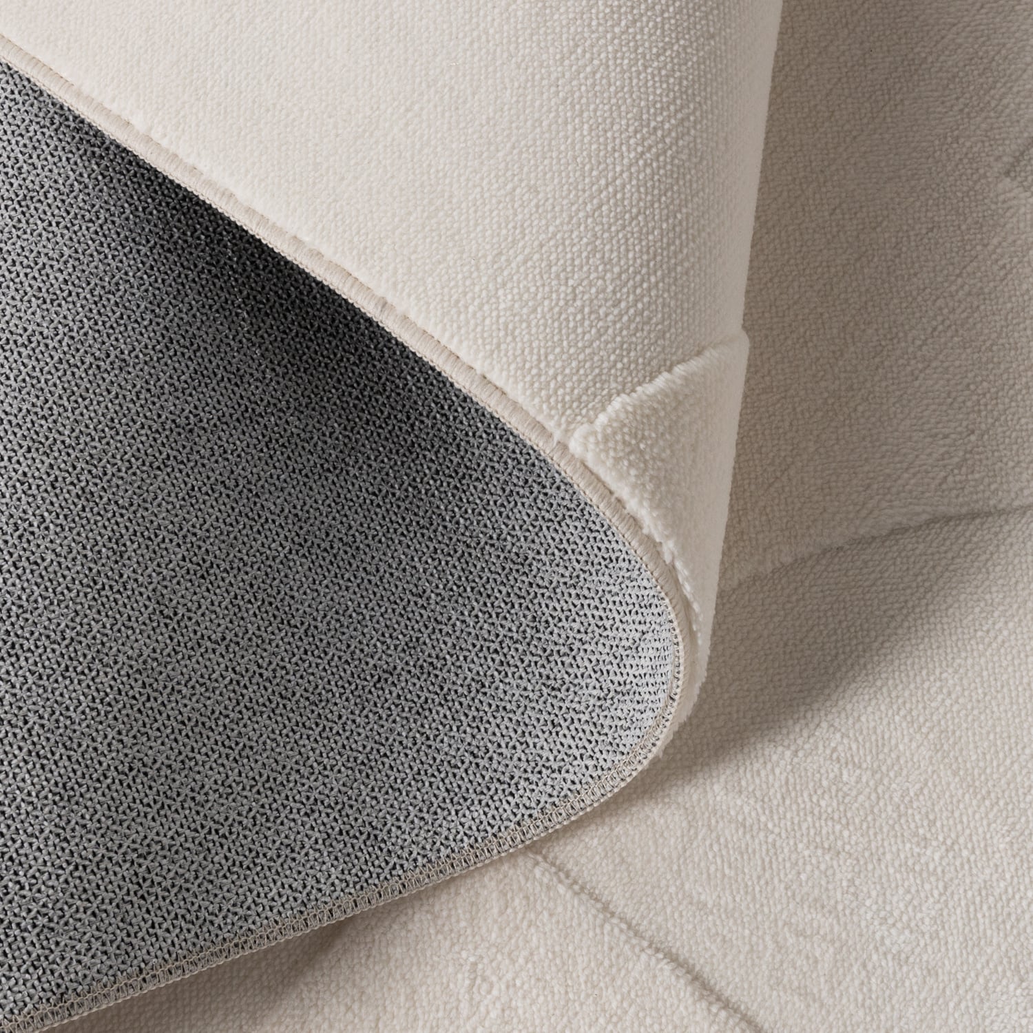 Scandinavian Rug - Charm Circles White