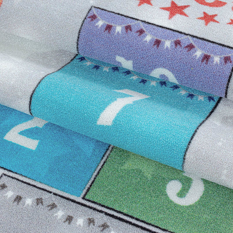 Play rug - Pleun Circus Hopscotch Grey
