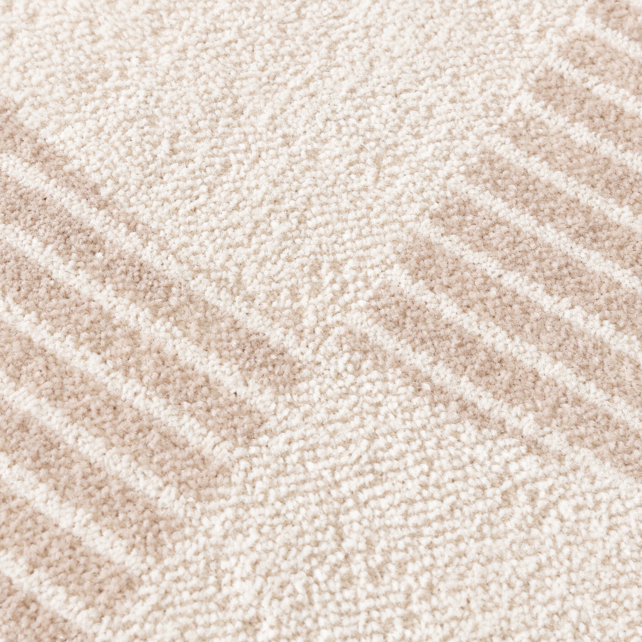 Round Japandi Rug - Aurora Shapes Beige