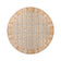 Round Vintage Rug - Thirza Oriental Light Blue/Multicolour