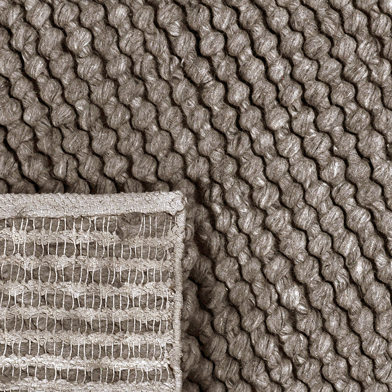 Wool floor rug - Rosemaria Taupe/Grey