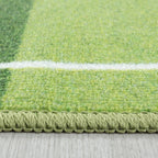 Football Rug - Pleun Football Field Green