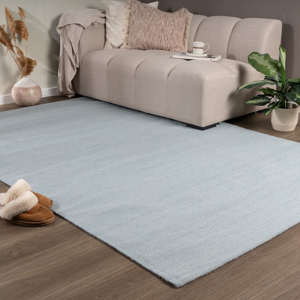 Wool Rug – Reno Blue