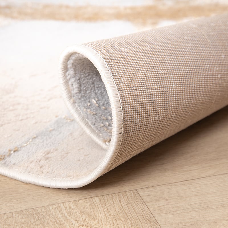 Marble Rug - Leonore Cotto Cream/Brown