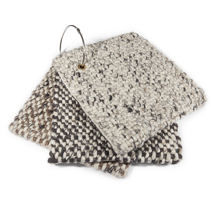 Wool Floor Rug - Lorraine Grey/Cream