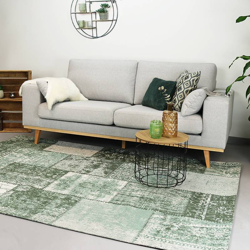 Patchwork Rug - Dreams Green