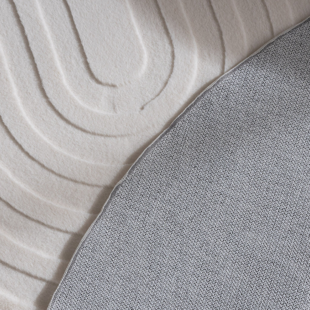 Irregular Rug - Flowy Arch Cream