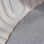 Irregular Rug - Flowy Arch Cream