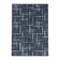 Modern floor rug - Streaky Scratch Grey/White
