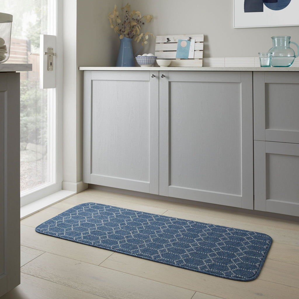 Washable doormat - Argo Blue