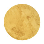 Round High Pile Rug - Comfy Supreme Yellow