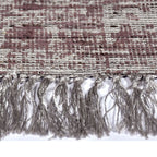 Vintage wool rug - Mathis Mauve