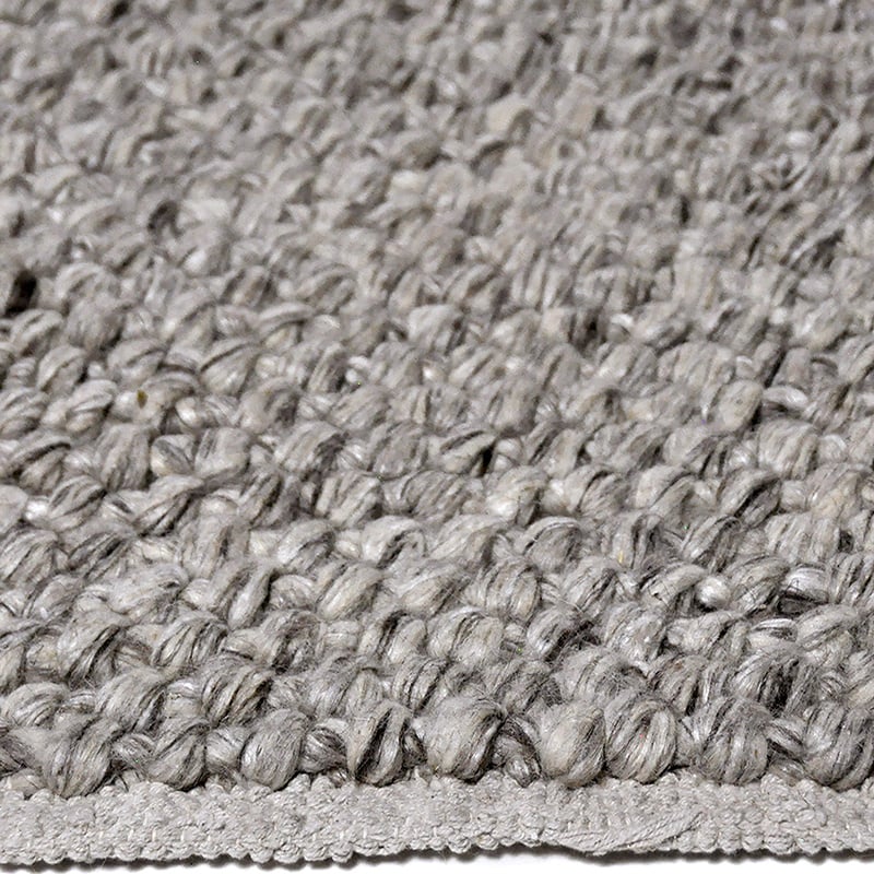 Wool Floor Rug - Rosemaria Grey