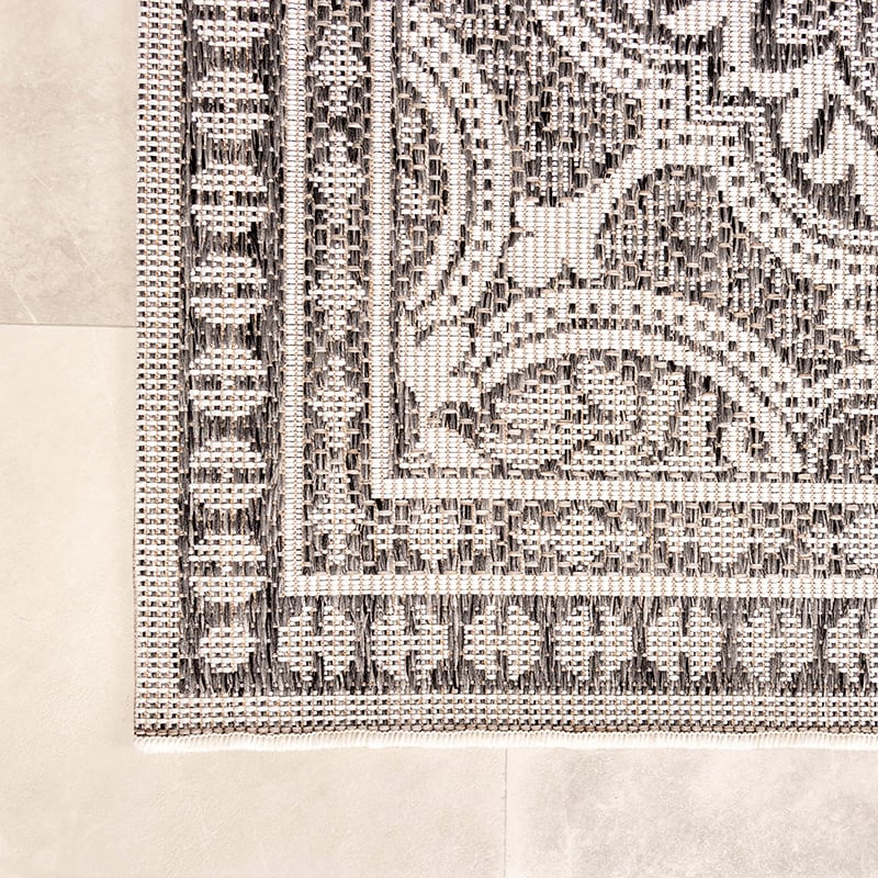 Outdoor Rug - Summer Oriental Grey