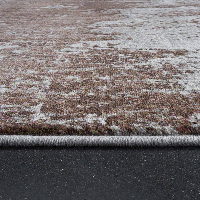 Low-pile floor rug - Anouk Brown 6280