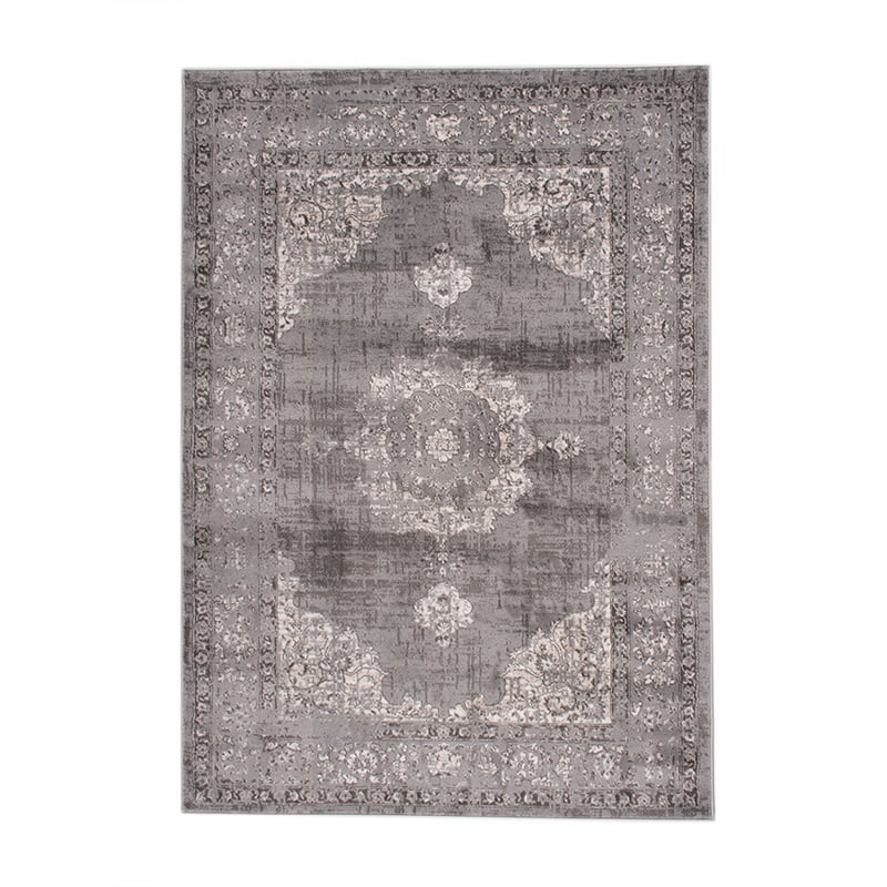 Vintage Rug - Deep Medallion Grey