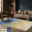 Abstract Rug – Mellow Blue/Yellow