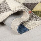 Graphic floor rug - Mado Amari Multicolor