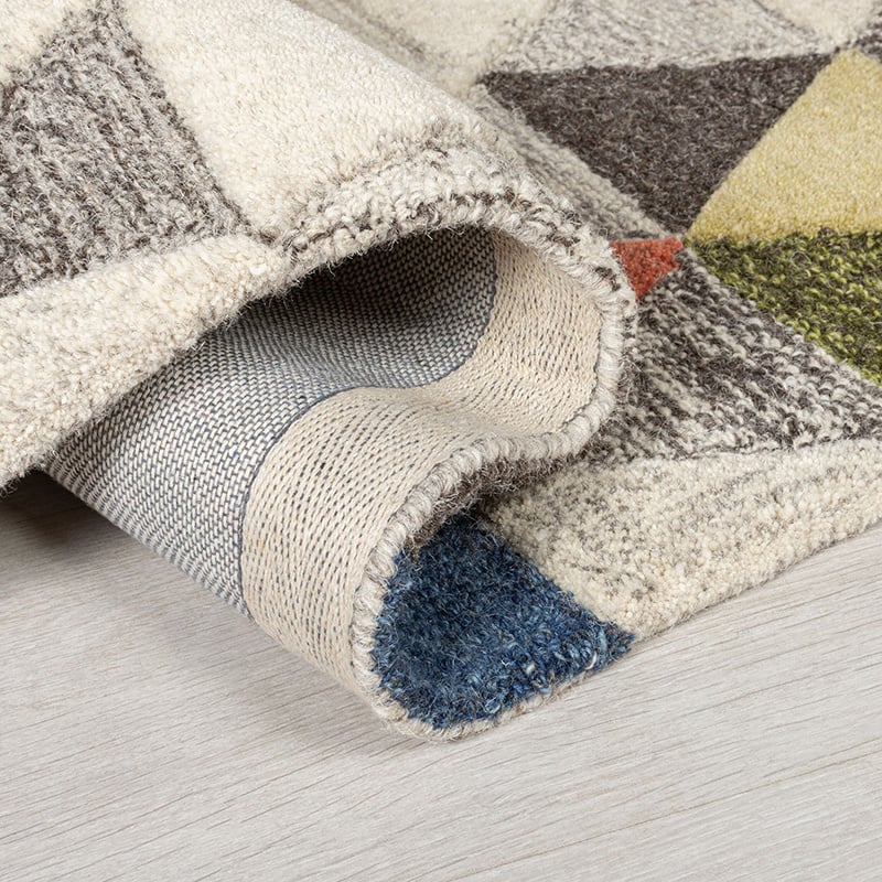 Graphic floor rug - Mado Amari Multicolor