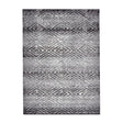 Soft floor rug - Oceane Geo Dark Grey