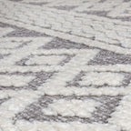 Washable floor rug - Galeo Jhansi Grey