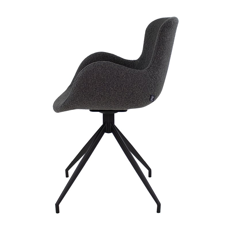 Swivel chair - Novi Dark Grey