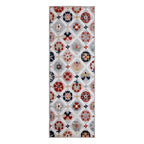 Balcony rug - Plazo Flora Grey