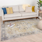 Vintage Rug - Lugan Yellow