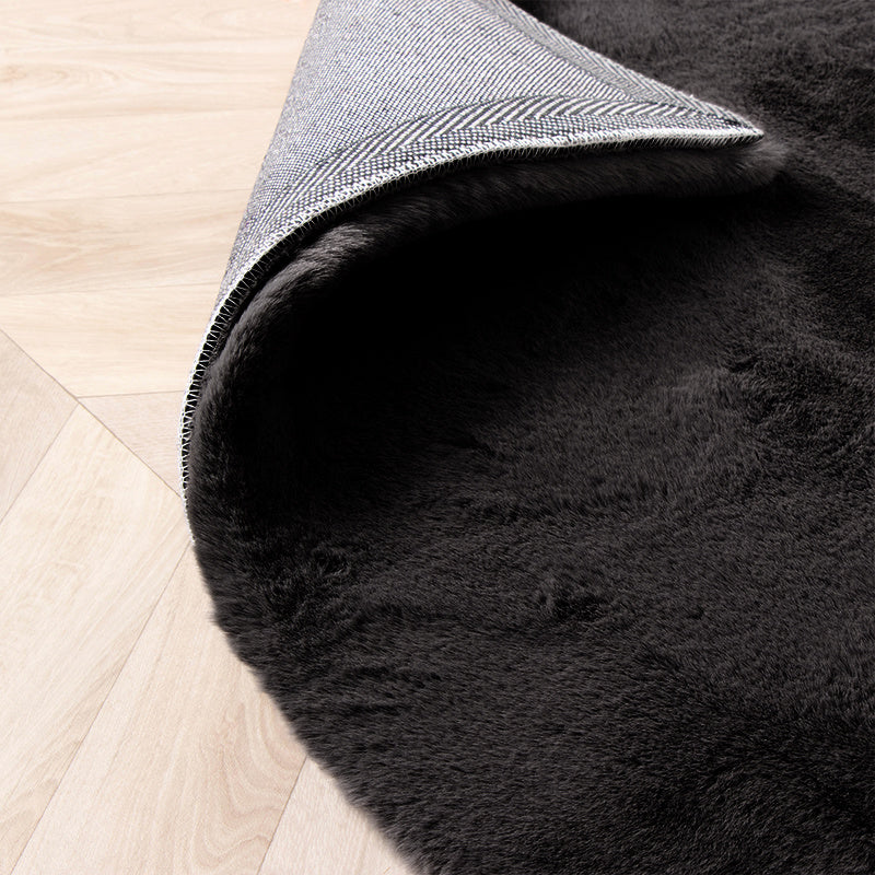 Soft High Pile Runner - Comfy Supreme Black
