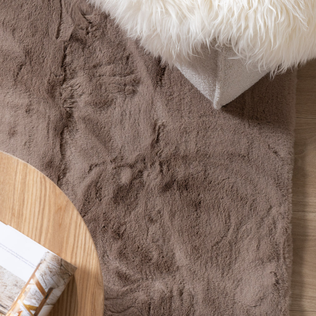 Soft High Pile Rug - Comfy Supreme Taupe