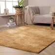 Washable Rug - Clean Ochre Yellow