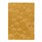 Modern area rug - Mozo Gigi Ochre Yellow