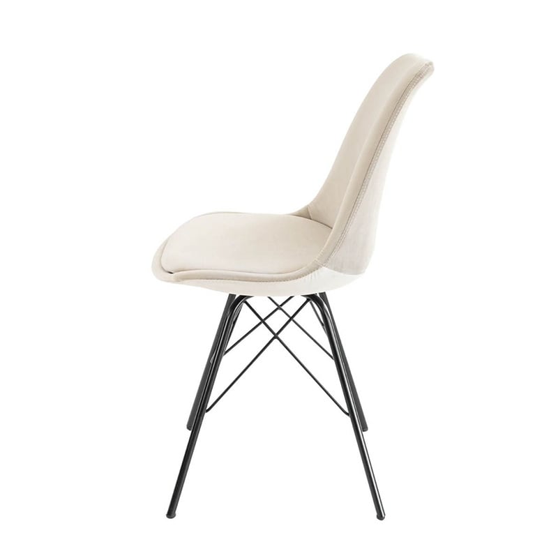Velvet Chair - Champagne