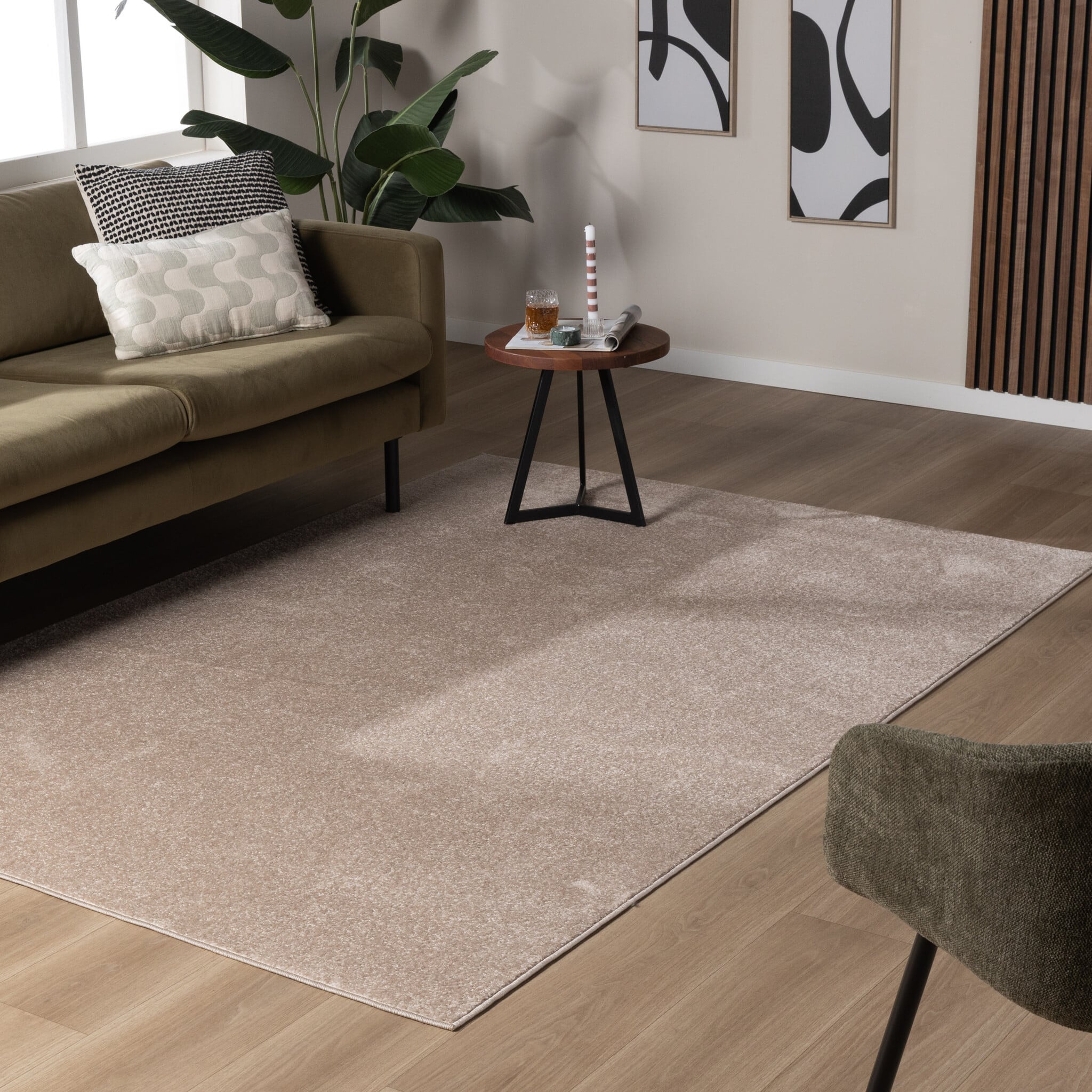 Low pile rug - Essenza Greige