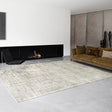 Modern floor rug - Structures Baobab 9197