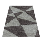 High pile floor rug - Tuggy Taupe