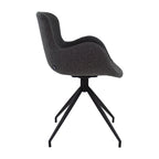 Swivel chair - Novi Dark Grey