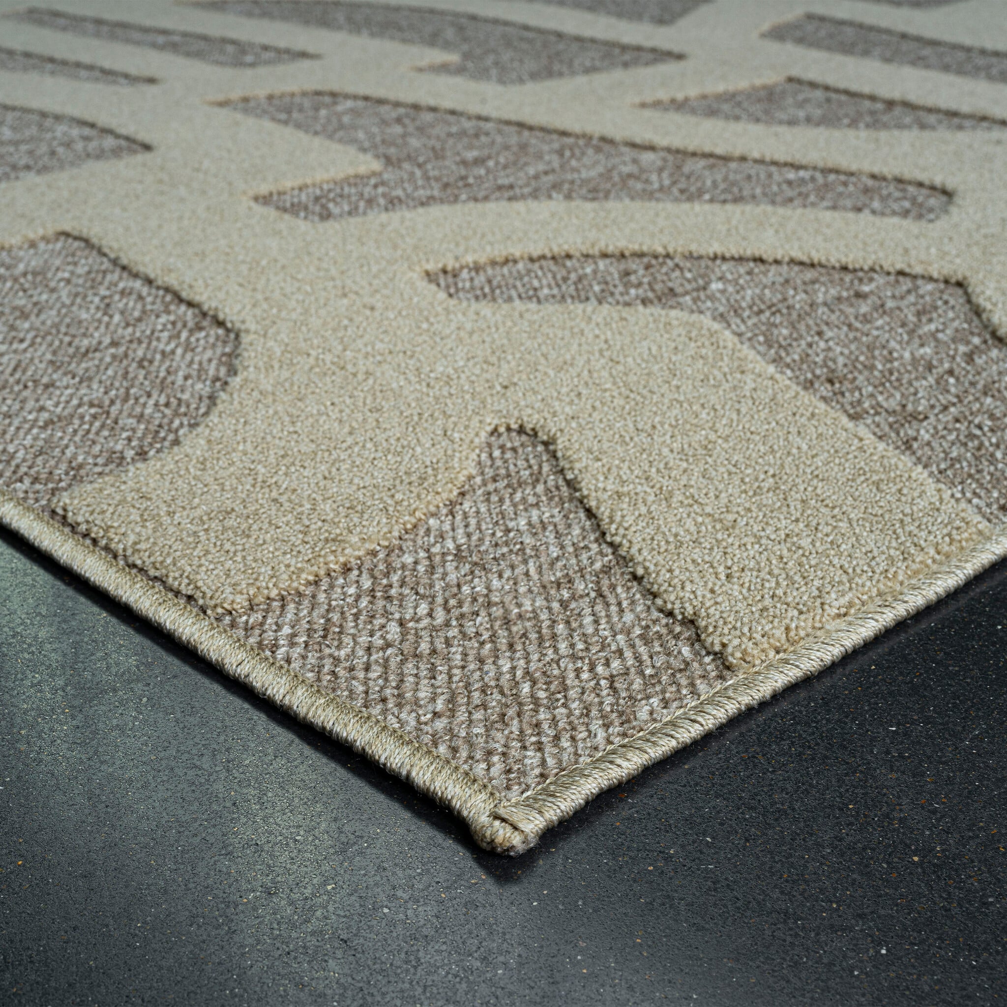 Modern Floor Rug - Thor Dark Grey 2121