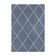 Scandinavian Floor Rug - Maniac Blue/Silver Lunel