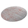 Round Wool Rug - Mathis Red