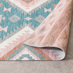 Bohemian Outdoor Rug - Vedra Aztec Blue