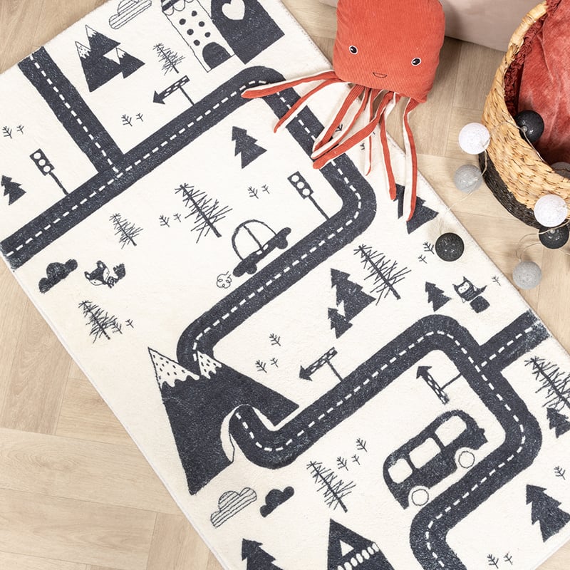 Kids Car Rug - Dex Trail Black