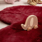 Kids Rug - Huggy Heart Red