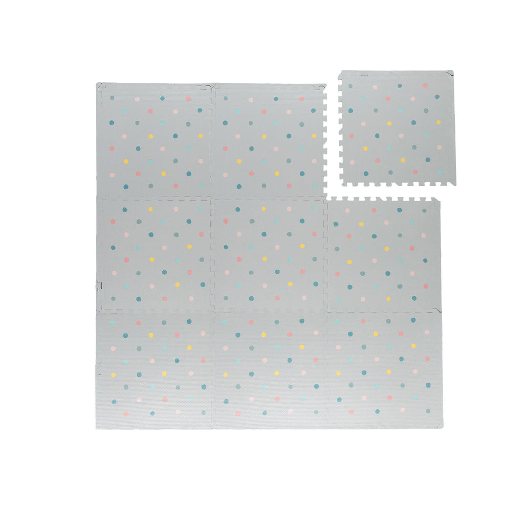 Foam Puzzle Mat - Alfie XL Dots Light Grey