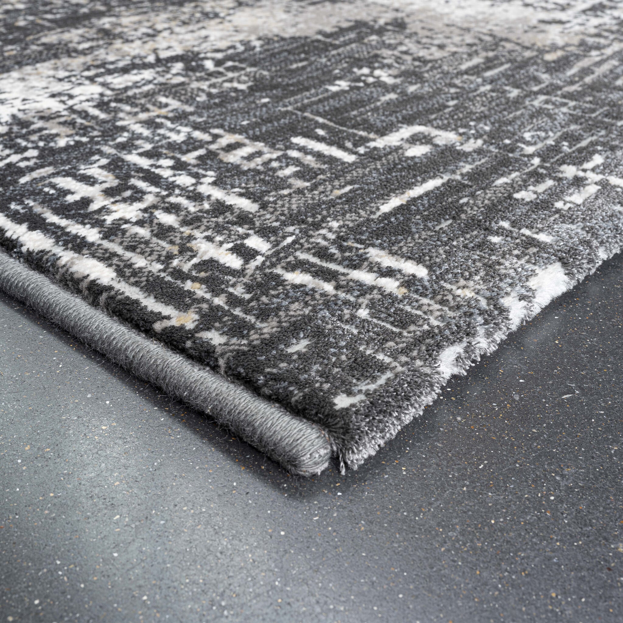 Modern Floor Rug - Cody Anthracite 6676
