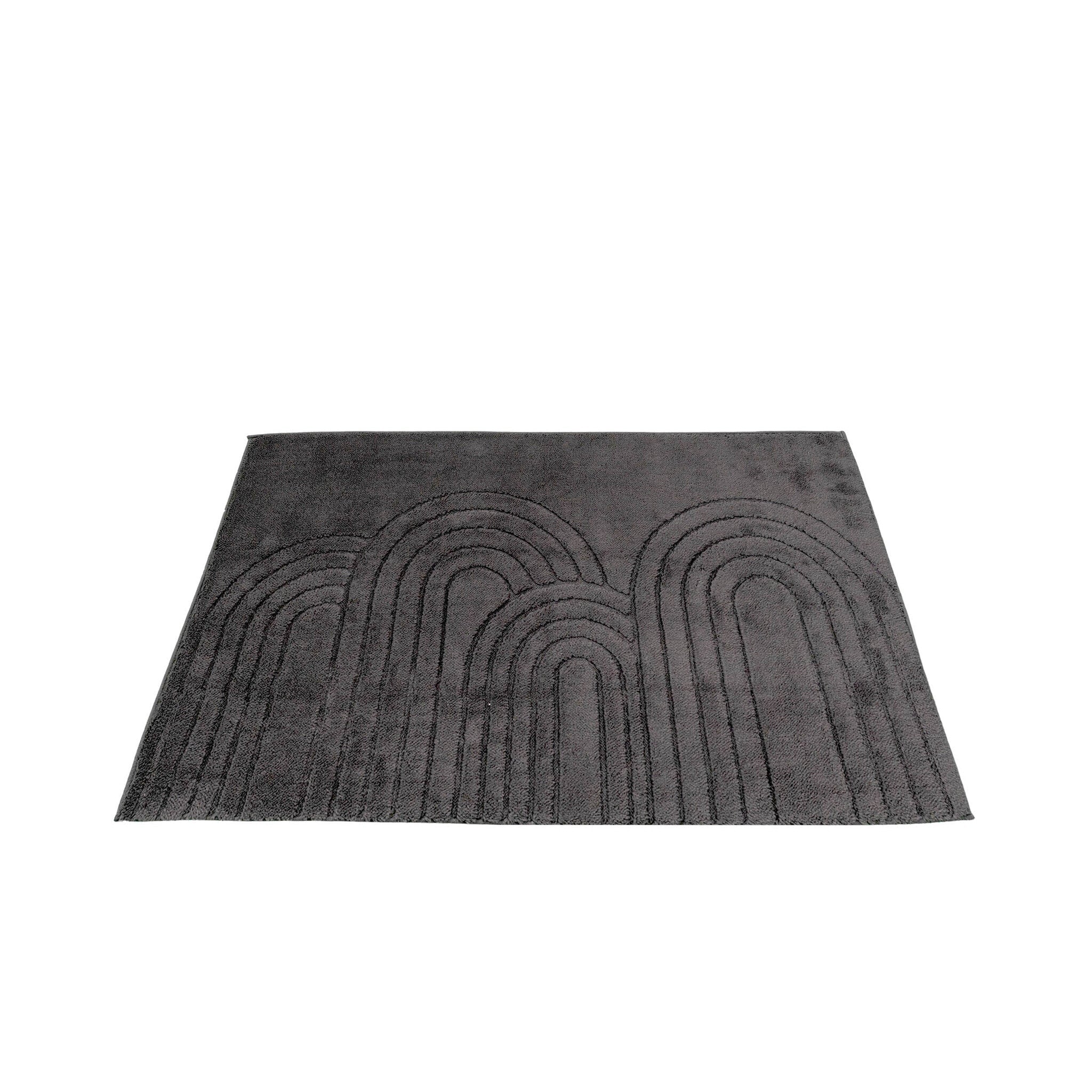 Bathroom Rug - Cassie Arches Black
