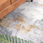 Modern Rug - Strong Grey/Yellow